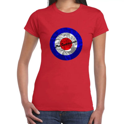 My Generation Scooter Mod Target Women's T-Shirt S / Red