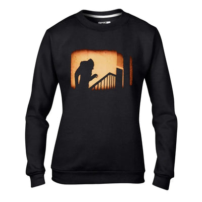 Noferatu Stairs Women's Sweatshirt Jumper XL / Black