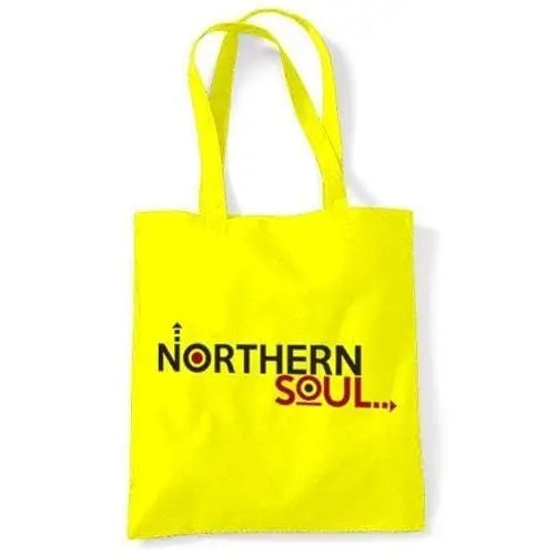 Northern Soul Arrows Logo Shoulder Bag Yellow
