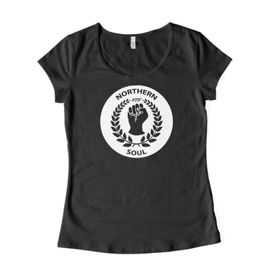 Northern Soul Circle Logo Women's T-Shirt XXL / Black