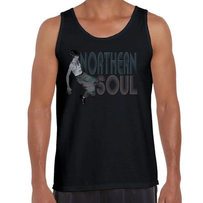 Northern Soul Dancer Logo Men's Vest Tank Top XL