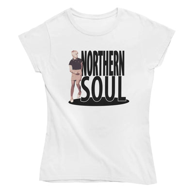 Northern Soul Girl Women’s T-shirt - XL / White - Womens