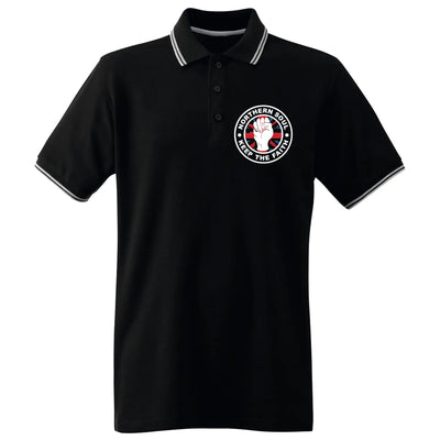 Northern Soul Keep The Faith Union Jack Polo T - Shirt - S