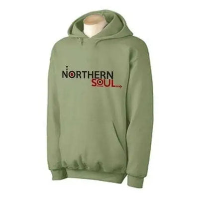 Northern Soul Logo Hoodie L / Khaki