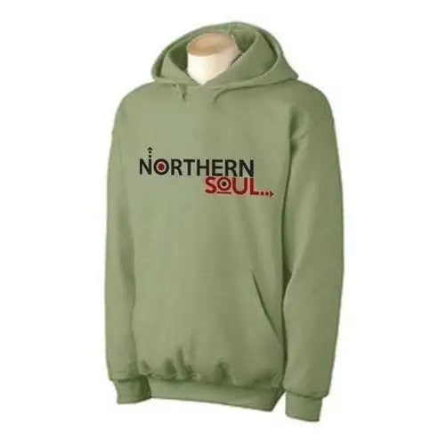 Northern Soul Logo Hoodie L / Khaki
