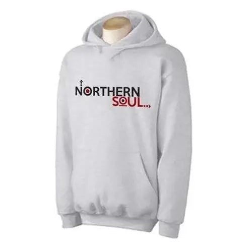 Northern Soul Logo Hoodie L / Light Grey