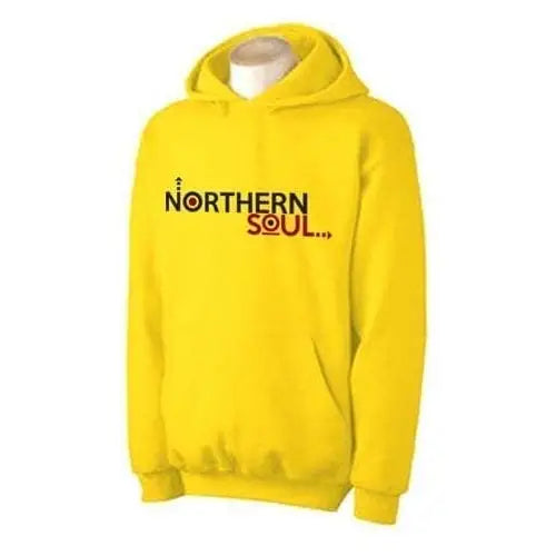 Northern Soul Logo Hoodie L / Yellow