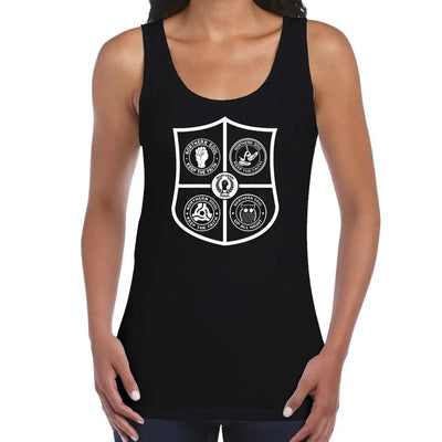 Northern Soul Shield Logo Women's Vest Tank Top L / Black