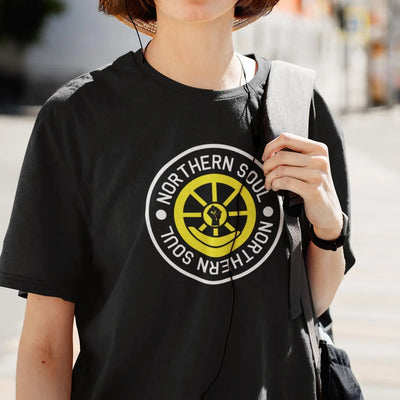Northern Soul Twisted Wheel Logo Women’s T-Shirt - Womens