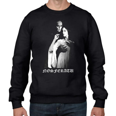 Nosferatu The Vampire and Lucy Men's Sweatshirt Jumper S / Black