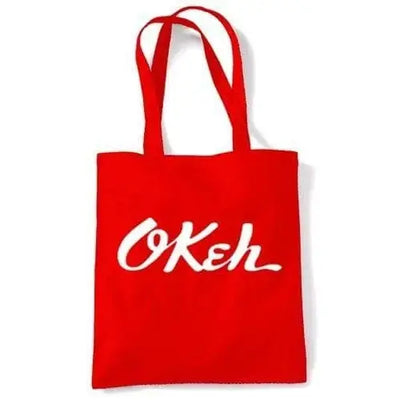 Okeh Records Shoulder Bag Red