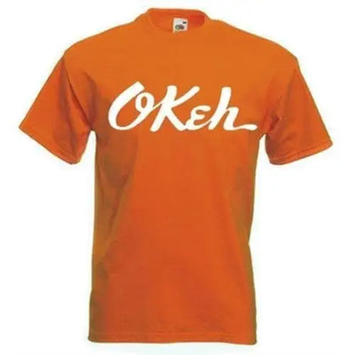 Okeh Records T-Shirt XL / Orange