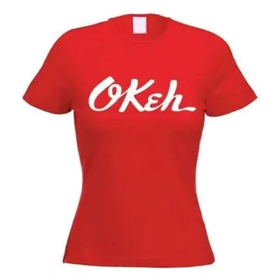 Okeh Records Women's T-Shirt L / Red