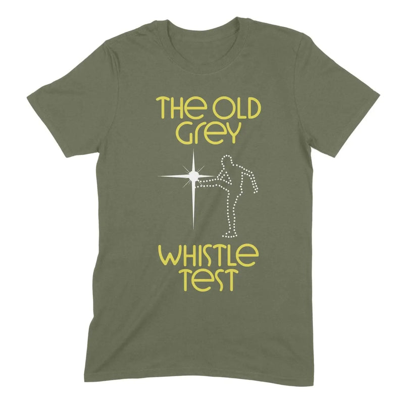 Old Grey Whistle Test Men’s T-Shirt - M / Khaki - Mens