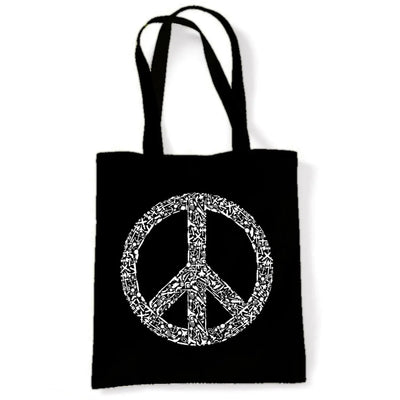 Peace Symbol CND Tote Shoulder Shopping Bag