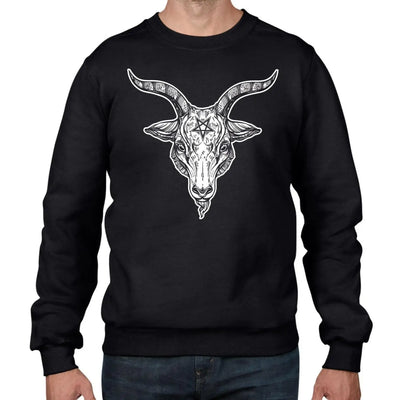 Pentagram Goat of Mendes Men's Sweatshirt Jumper S / Black