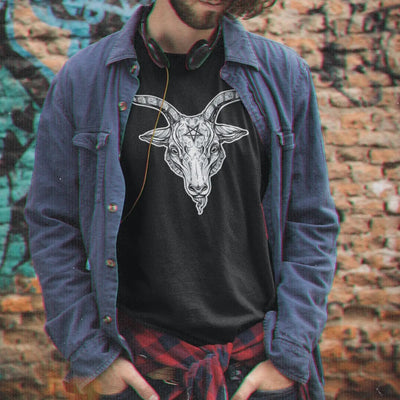 Pentagram Goat of Mendes Men's T-Shirt