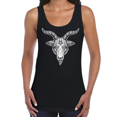 Pentagram Goat of Mendes Women's Tank Vest Top XXL