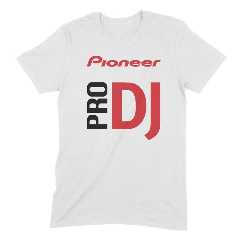 Pioneer Pro DJ Men’s T-Shirt - M / White - Mens T-Shirt