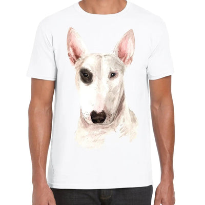 Pitbull Terrier Portrait Cute Dog Lovers Gift Mens T-Shirt