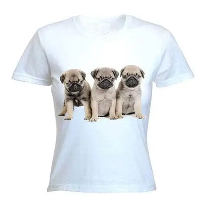 Pug Puppies Women's T-Shirt