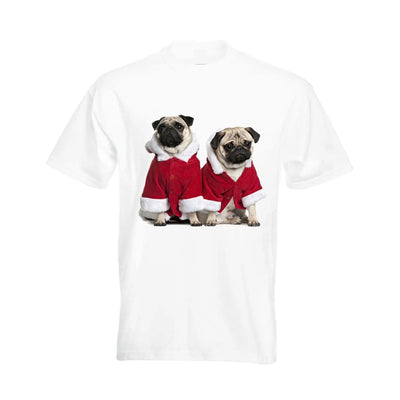 Pug Santa Men's Christmas T-Shirt