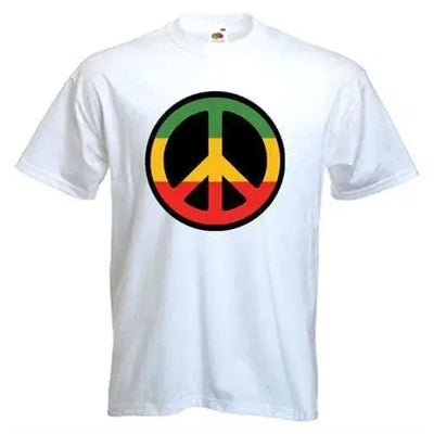 Rasta CND Symbol T-Shirt 3XL / White