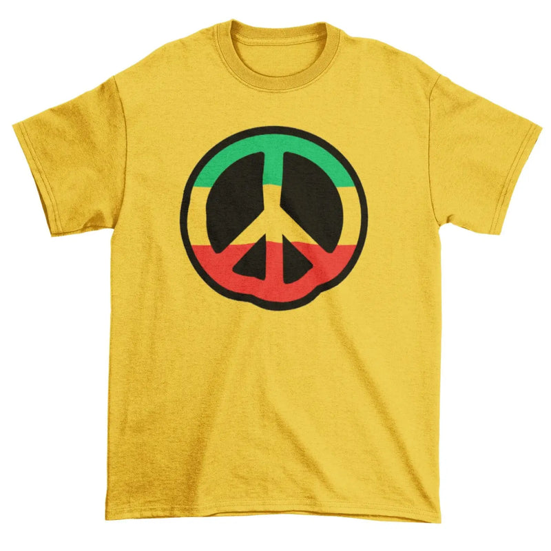 Rasta CND Symbol T-Shirt 3XL / Yellow