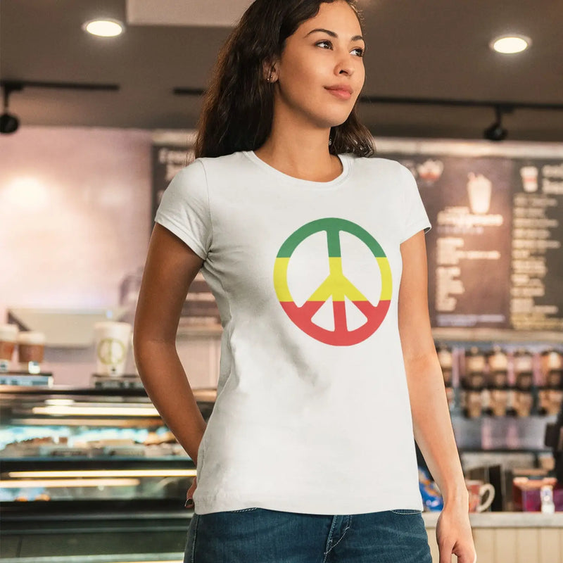 Rasta CND Symbol Women’s T-Shirt - Womens T-Shirt