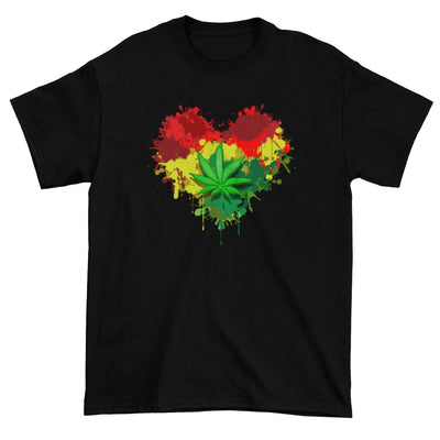 Rasta Heart T-Shirt 3XL