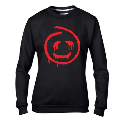 Red John The Mentalist Women's Sweatshirt Jumper M / Black