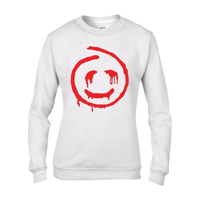 Red John The Mentalist Women's Sweatshirt Jumper M / White