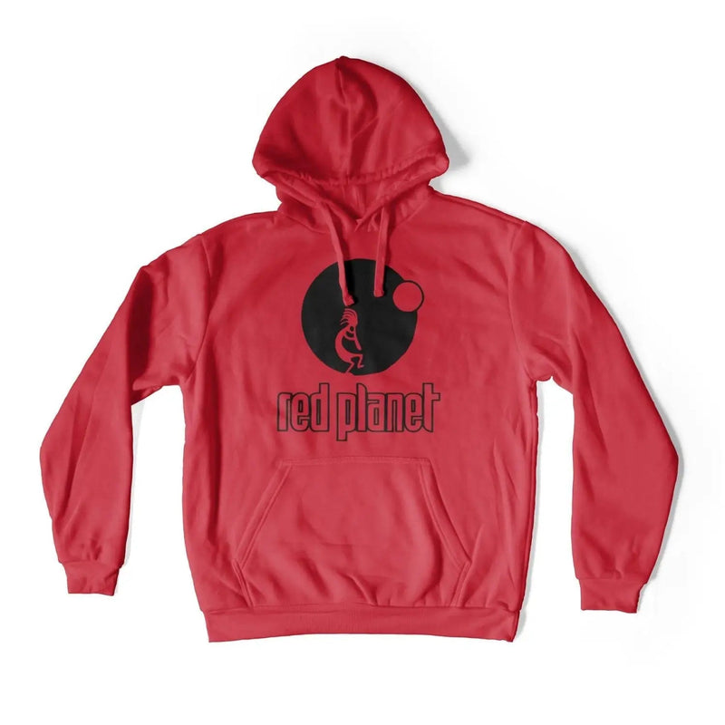 Red Planet Records Hoodie - Detroit Techno Underground Resistance T Shirt M / Red