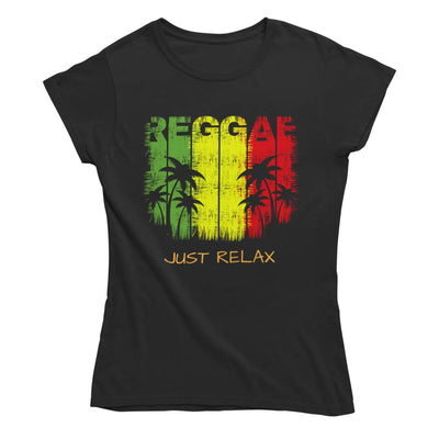 Reggae Just Relax Women’s T-Shirt - S - Womens T-Shirt