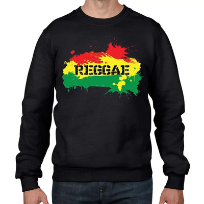 Reggae Splash Rasta Men's Sweatshirt Jumper XXL