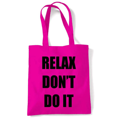 Relax Don't Do It 1980s Party Shoulder Bag