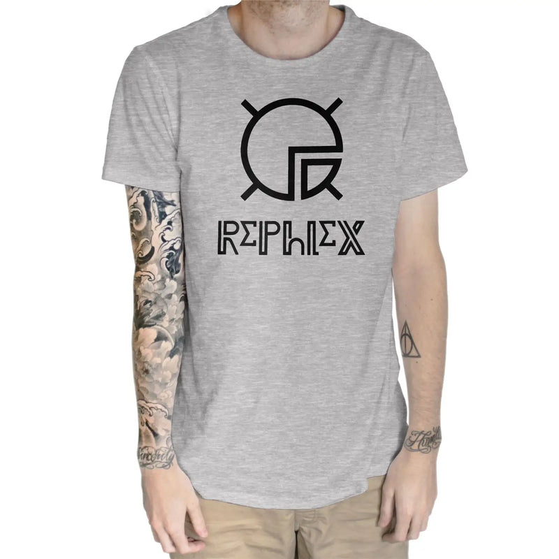 Rephlex Records T Shirt - M / Light Grey - Mens T-Shirt