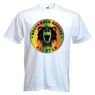 Roots Rock Reggae All Star Men's T-Shirt 3XL