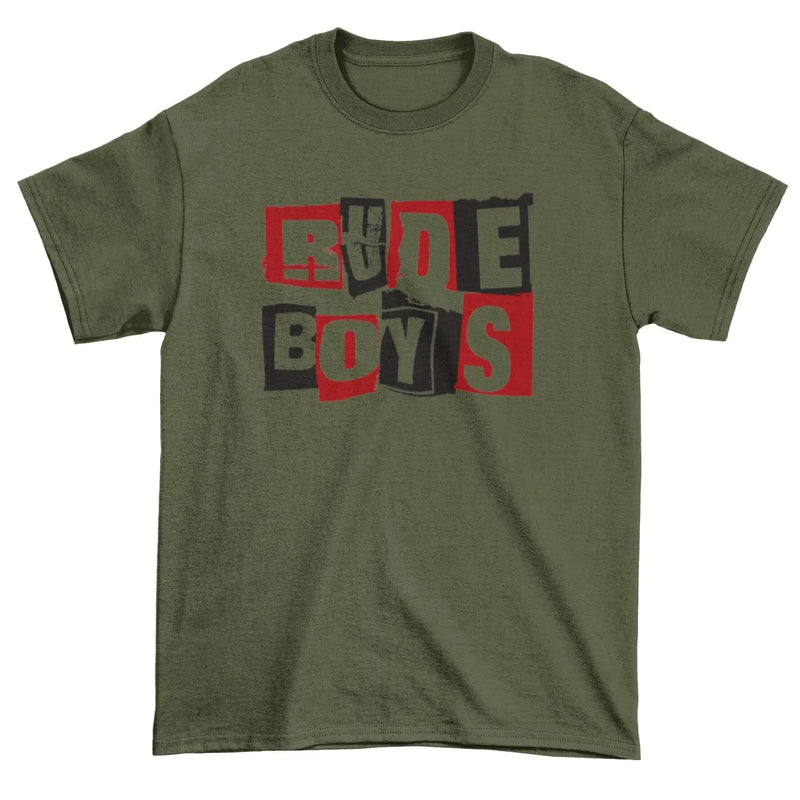 Rude Boys T-Shirt XXL / Khaki