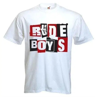 Rude Boys T-Shirt XXL / White