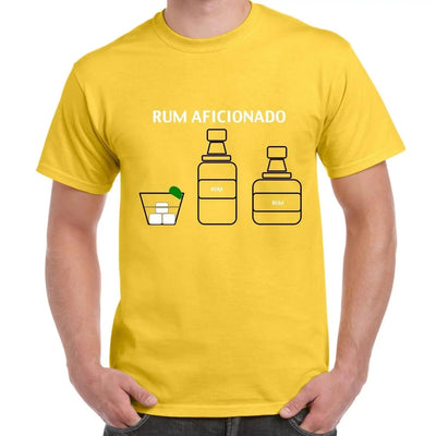 Rum Aficionado Men's T-Shirt L / Yellow