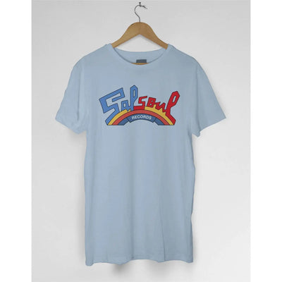 Salsoul Records T-Shirt - M / Light Blue - Mens T-Shirt