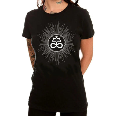 Satanic Cross Inverted Leviathan Women's T-Shirt M
