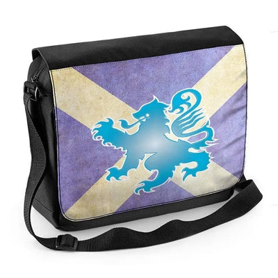Scottish Saltire Flag Laptop Messenger Bag