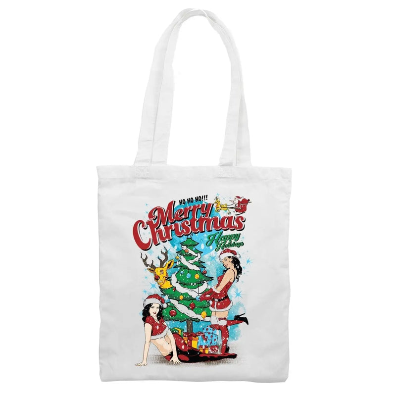 Sexy Merry Christmas Funny Shoulder Shopping Bag