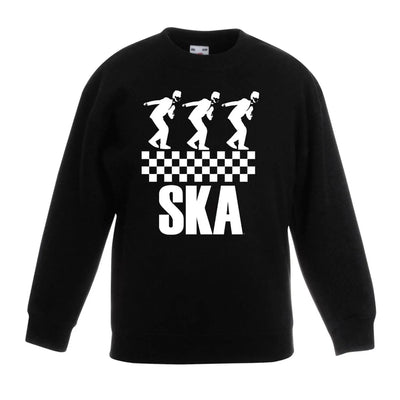 Ska Dancers Children's Toddler Kids Sweatshirt Jumper 12-13 / Black