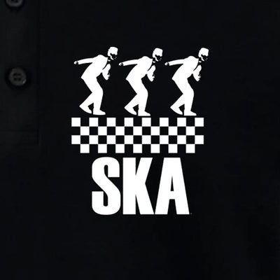 Ska Dancers Men’s Tipped Polo Shirt - Mens T-Shirt