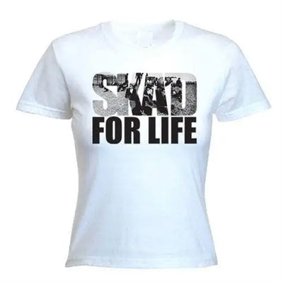 Ska For Life Women's T-Shirt L / White