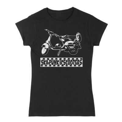 Ska Punk & Scooters Women's Mod T-Shirt L / Black