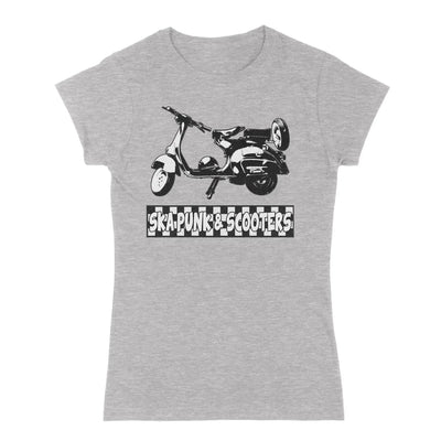 Ska Punk & Scooters Women's Mod T-Shirt L / Light Grey